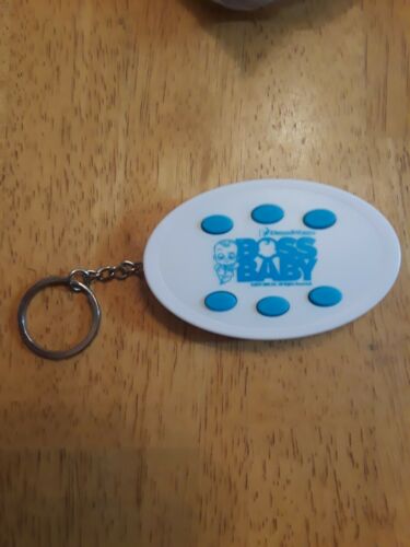 THE BOSS BABY Talking Keychain 6 Different Recordings TESTED AND WORKS