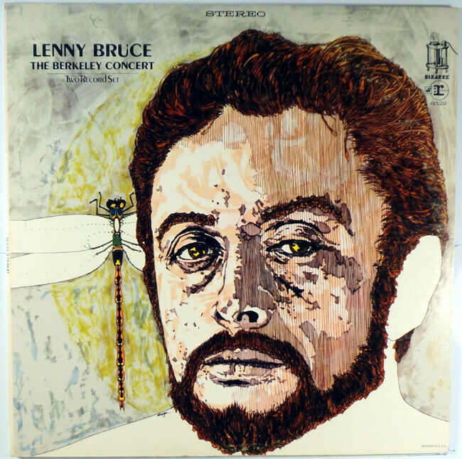 LENNY BRUCE-THE BERKELEY CONCERT-MINT BIZARRE DOUBLE LP,