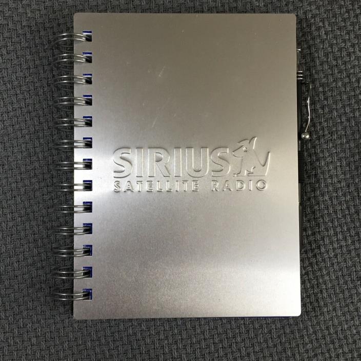 VERY RARE 2005 SIRIUS SATELLITE RADIO NOTE BOOK PAD - NEVER USED - COLLECTORS