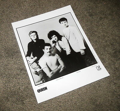 QUEEN 1982 Hot SPace Elektra Press Kit 8x10 Promo Photo EXC FREDDIE MERCURY