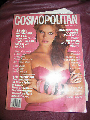 Cosmo Cosmopolitan Magazine 1986 Mary Tyler Moore Barbara Streisand Vintage Ads