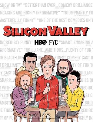 SILICON VALLEY FYC Emmy SAG Golden Globe Ad HBO Mike Judge