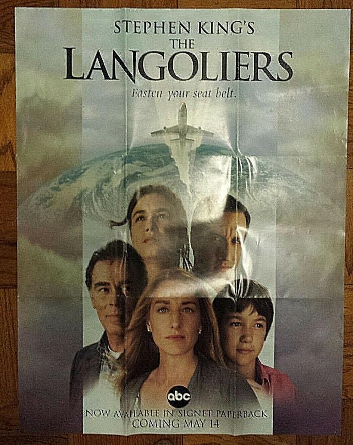 THE LANGOLIERS Original 1995 poster STEPHEN KING TOM HOLLAND ABC tv miniseries