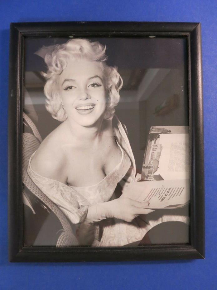 Vintage RARE Clipping Picture Photo ~ Marilyn Monroe ~ East of Eden Framed 9x11