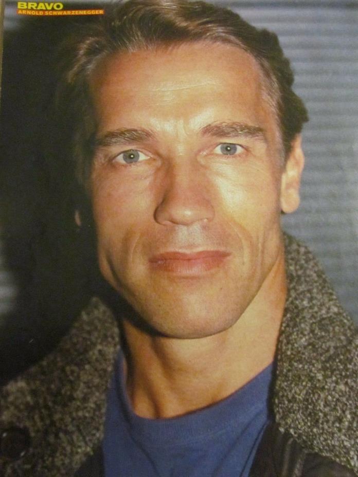 Arnold Schwarzenegger, Full Page Vintage Pinup