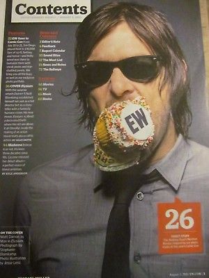 Norman Reedus, The Walking Dead, Full Page Pinup