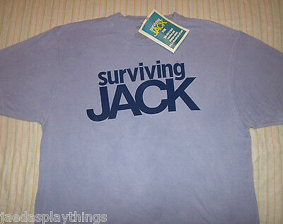 Surviving Jack Shirt Sz Large TV Show Fox NEW Tags Color Change T-Shirt Blue