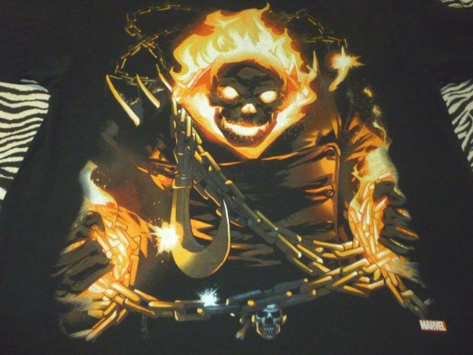 Ghost Rider Shirt ( Used Size XL ) Very Good Condition!!!