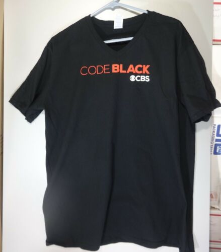 Code Black CBS Shirt t-shirt v-neck v neck promo HTF