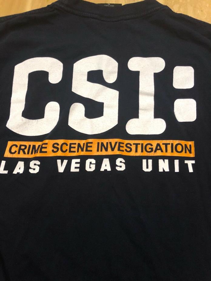 CSI Las Vegas VINTAGE Long Sleeve Television Show Shirt