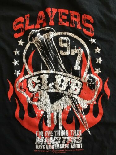 Buffy The Vampire Slayer Slayers 97 Club Black T Shirt Size XL