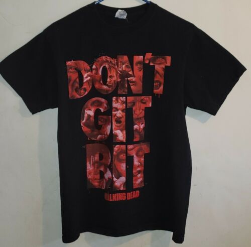 Don’t Git Bit The Walking Dead T-Shirt Men's Size Medium