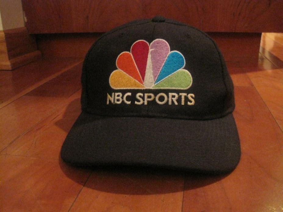 Vintage NBC Sports Hat Starter Wool Snapback Huge Logo Look