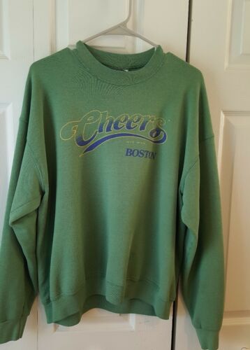 Cheers Boston green sweatshirt Lee XL 1995