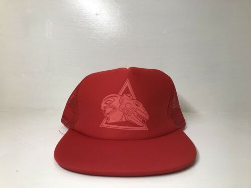 SDCC 2018 Exclusive Loot Crate Power Rangers Snapback Trucker Hat Red Ranger Cap
