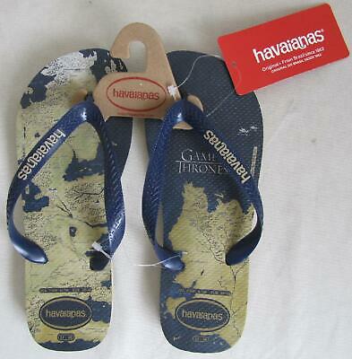 Havaianas Game of Thrones Sandals Sand Grey Size 7/8W 6/7M 39/40 EUR NWT