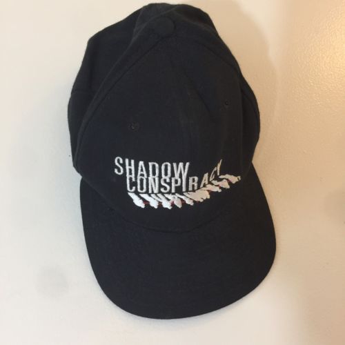 Shadow Conspiracy Black Hat Film Crew 1995 Medium Large Collectors Item Dupont