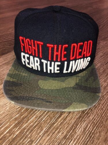 The Walking Dead Baseball Cap Hat 2014 AMC Fight The Dead Fear The Living
