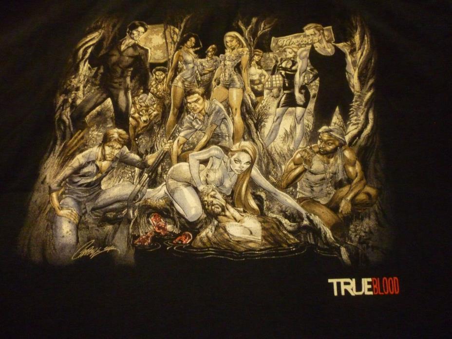 True Blood Shirt ( Used Size XL ) Nice Condition!!!