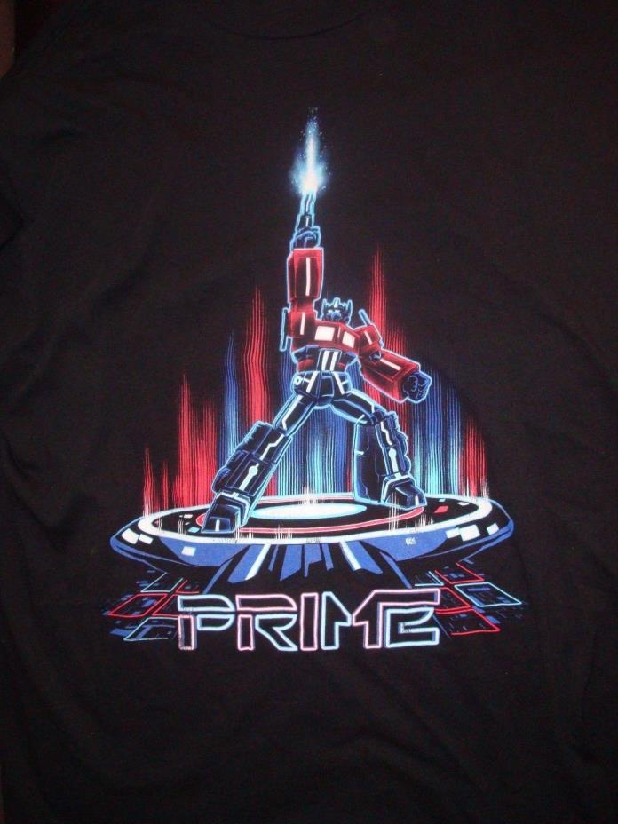 Fantastic Optimus Prime T-Shirt, Size XL, Great Shape! Transformers Tron