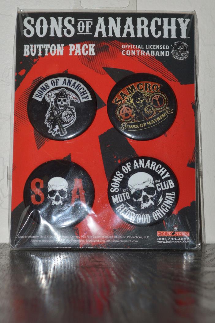 Sons of Anarchy Button Pack
