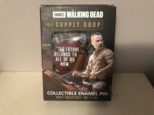 The Walking Dead Supply Drop Exclusive Rick Grimes Enamel Pin