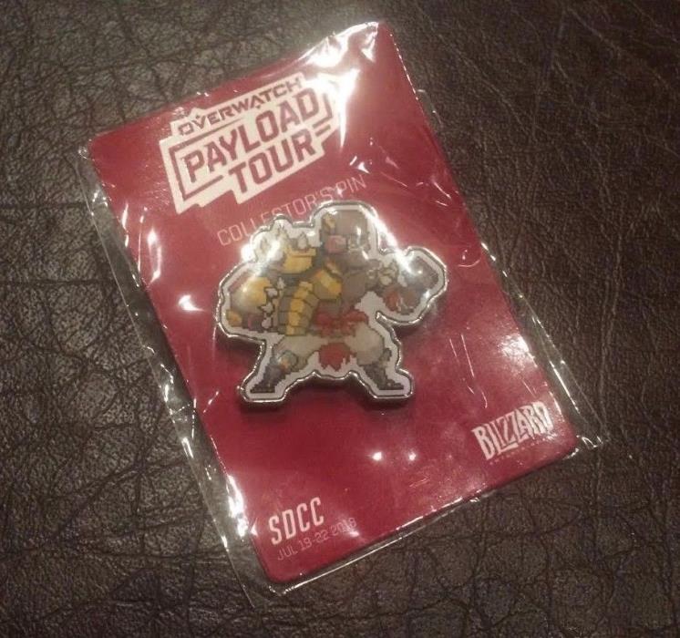 SDCC Exclusive Overwatch Doomfist Payload Tour Pin Blizzard Comic-Con 2018 New!