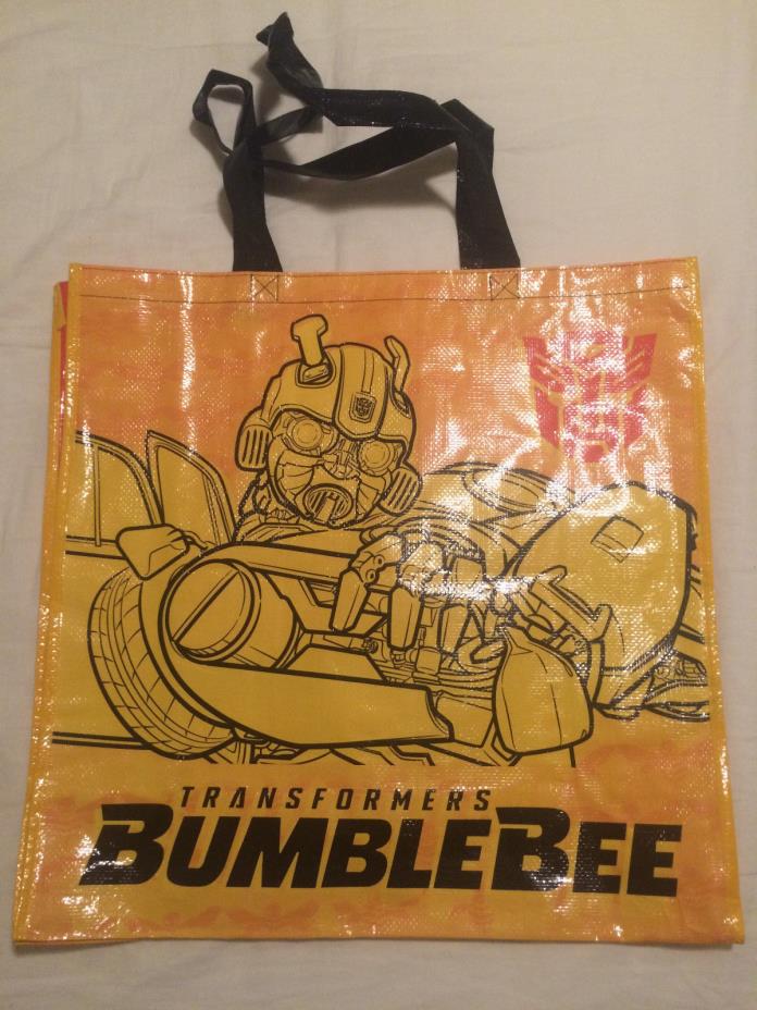 SDCC 2018 Hasbro Transformers Giant Tote Bag, ft. Bumblebee 24x24x9.5 Comic Con