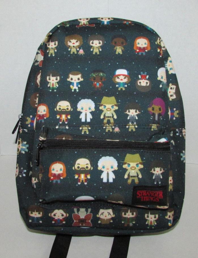 Stranger Things Chibi Loungefly Mini Backpack School Camp Book Bag NWT!