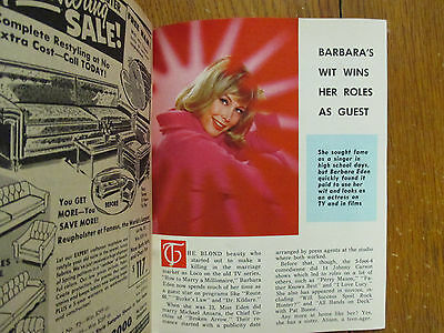 March 22, 1964 Detroit News TV Magazine(BARBARA  EDEN/SUSAN  OLIVER/DON  AMECHE)