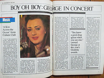 June 30, 1984 TV Guide(BOY GEORGE/SUSAN SULLIVAN/SARAH  DOUGLAS/CANADIAN EDITION