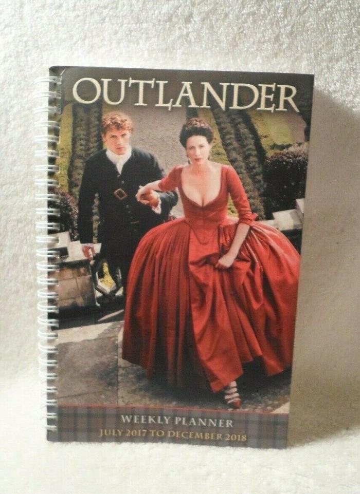 Outlander 2017-18 Engagement Planner Calendar Never Used Stickers Sam Heughan