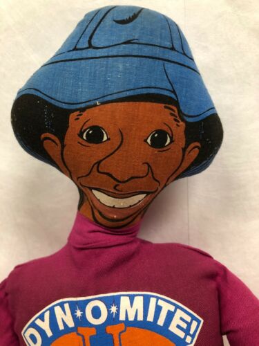 Shindana Toys J.J. Dyn-O-Mite Jimmie Walker 23” Plush Doll Good Times TV Show