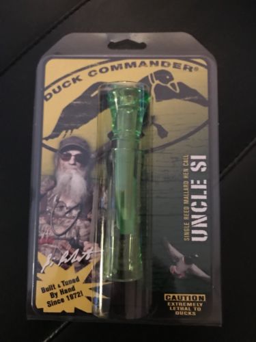 1 Piece Uncle Si Green Duck Call Duck Commander