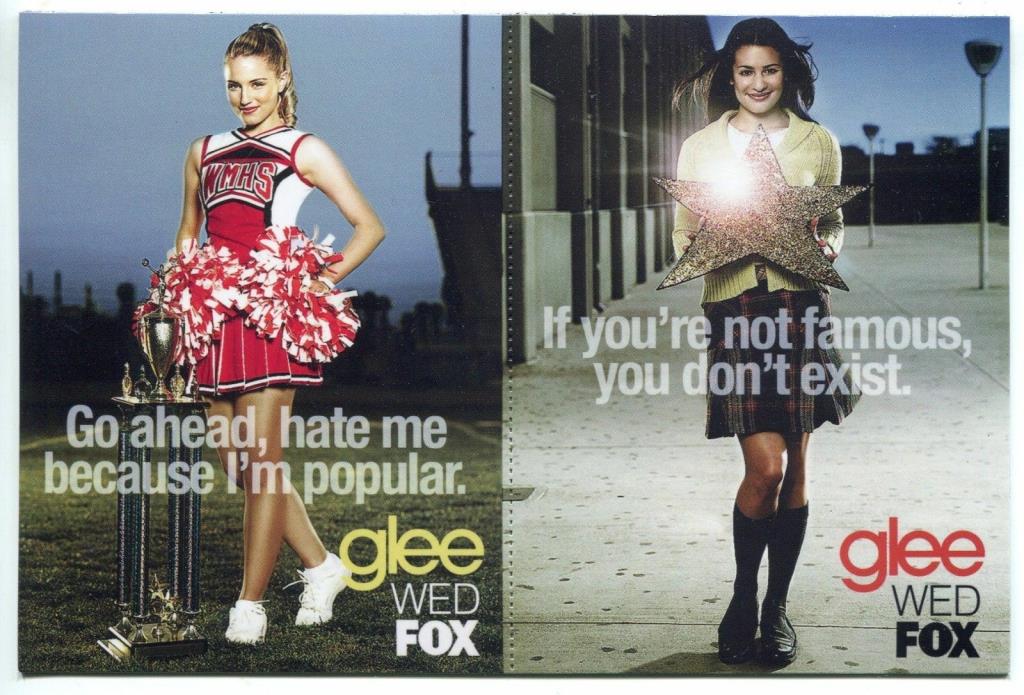 REFRIGERATOR MAGNET TV Glee Quinn Fabray Dianna Agron Rachel Berry Lea Michele
