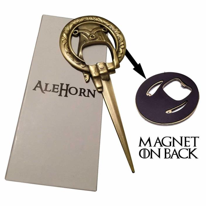 Game of Thrones Hand of the King Magnetic Bottle Letter Opener Large Gold Stark