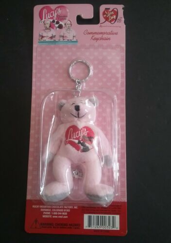 I Love Lucy 50th Anniversary Commemorative Key Chain Pink Bear Lucille Ball