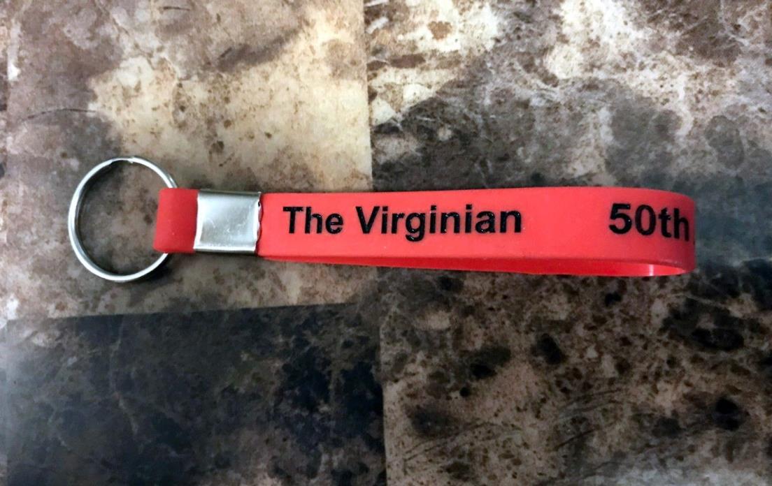 2012 THE VIRGINIAN TV Series 50th ANNIVERSARY 1962 – 2012 Promo KEYCHAIN