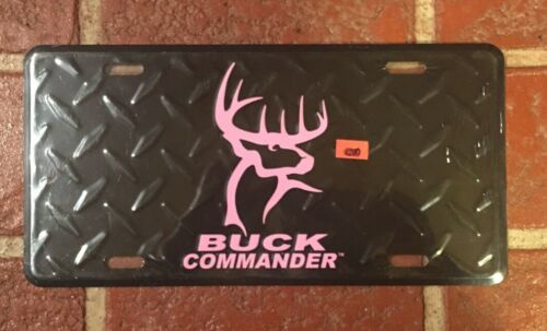 Buck Commander Diamond License Plate Car Truck Duck Dynasty DEER Hunting NEW