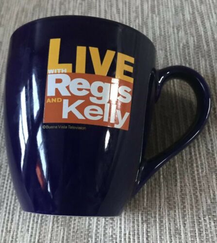 Live With Regis And Kelly Coffee Mug Cup Great Condition