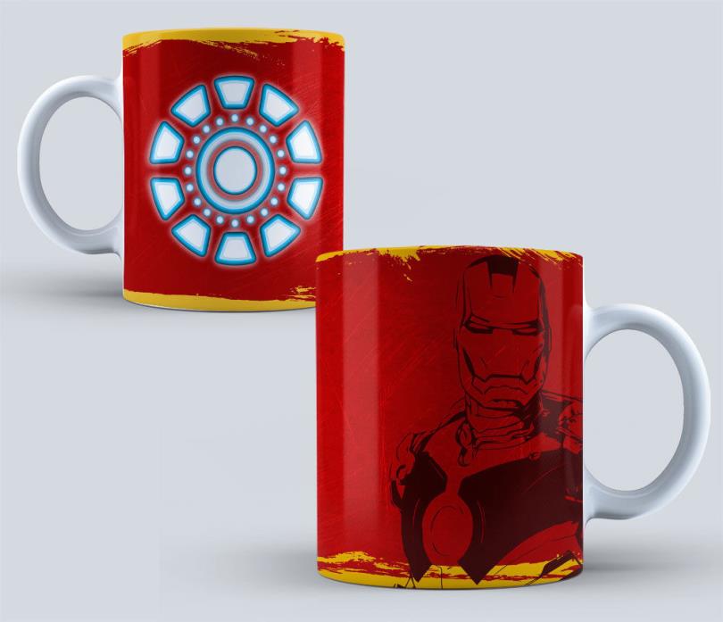 IRON MAN Coffee Mug MARVEL COMICS 11oz & 15oz AVENGERS Gift Collectible