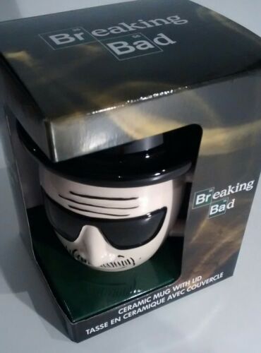Breaking Bad - Heisenber Ceramic mug with lid  NEW in gift box fan