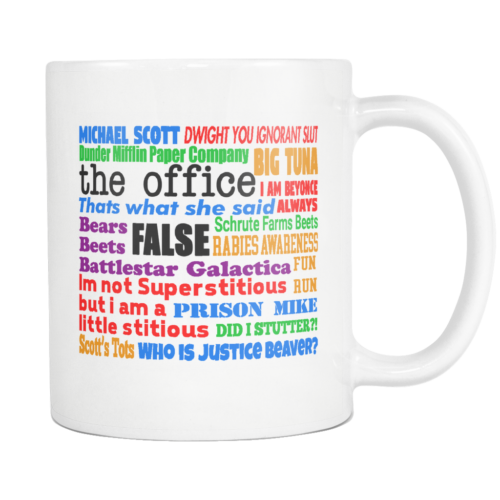 The Office Quotes 11 oz Mug
