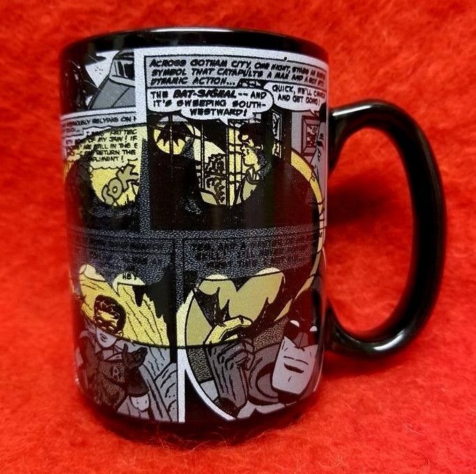 BATMAN & ROBIN-NEW 15 oz Coffee Mug-FREE SHIPPING! He doesn't smell!