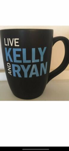 Live With Kelly & Ryan 12 Oz Black Coffee Mug