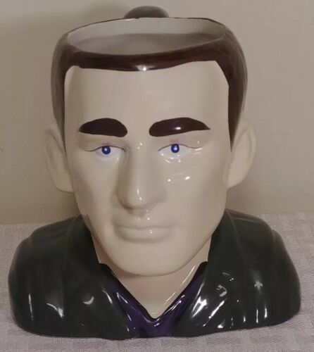 BBC Dr. Who Zeon The 9th Doctor Toby Mug Cup Figural Head Science Fiction EUC