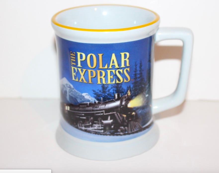 SET OF 2 NEW The Polar Express 3D Hot Chocolate Mug Believe 2018 Warner Bros.