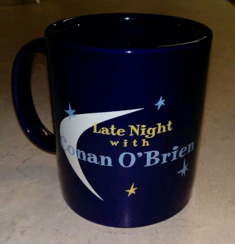 Late Night With Conan O'Brien Coffee Cup Mug 2003
