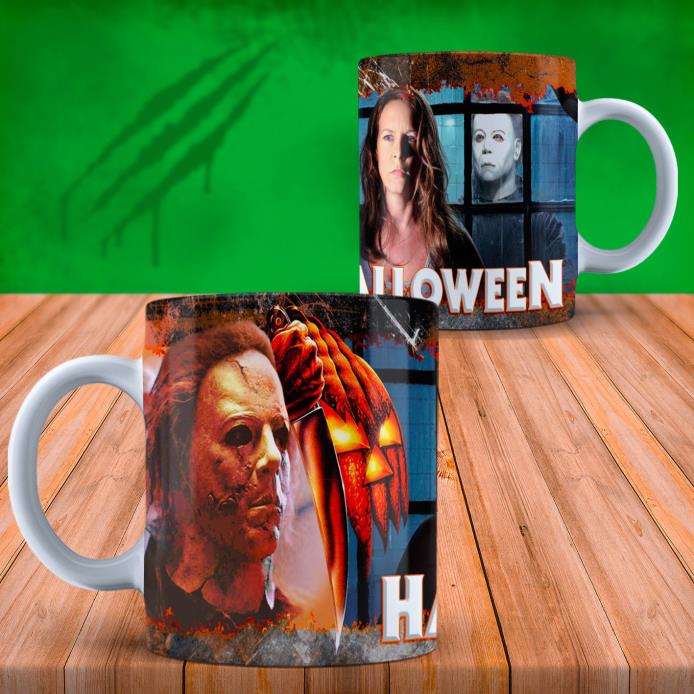Halloween MICHAEL MYERS Ceramic Mug Horror Cup 11oz & 15oz New