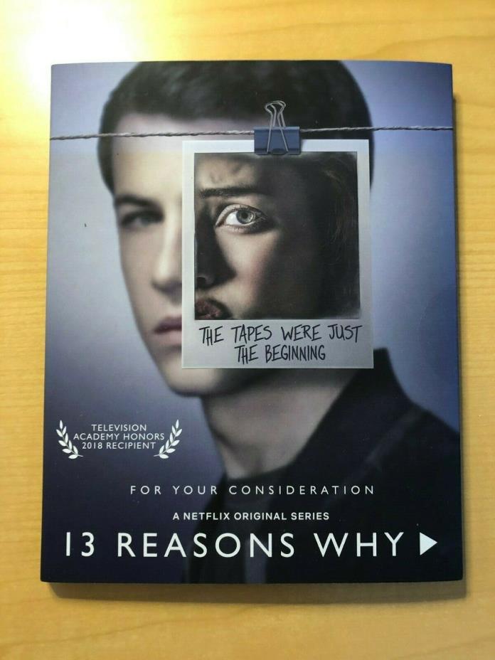 13 REASONS WHY EMMY FYC 2 DVD SET 2018 NETFLIX